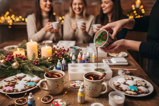 Create with a new Friend: Jesmonite X-MAS Special